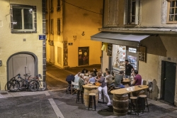 Terrasse de restaurant